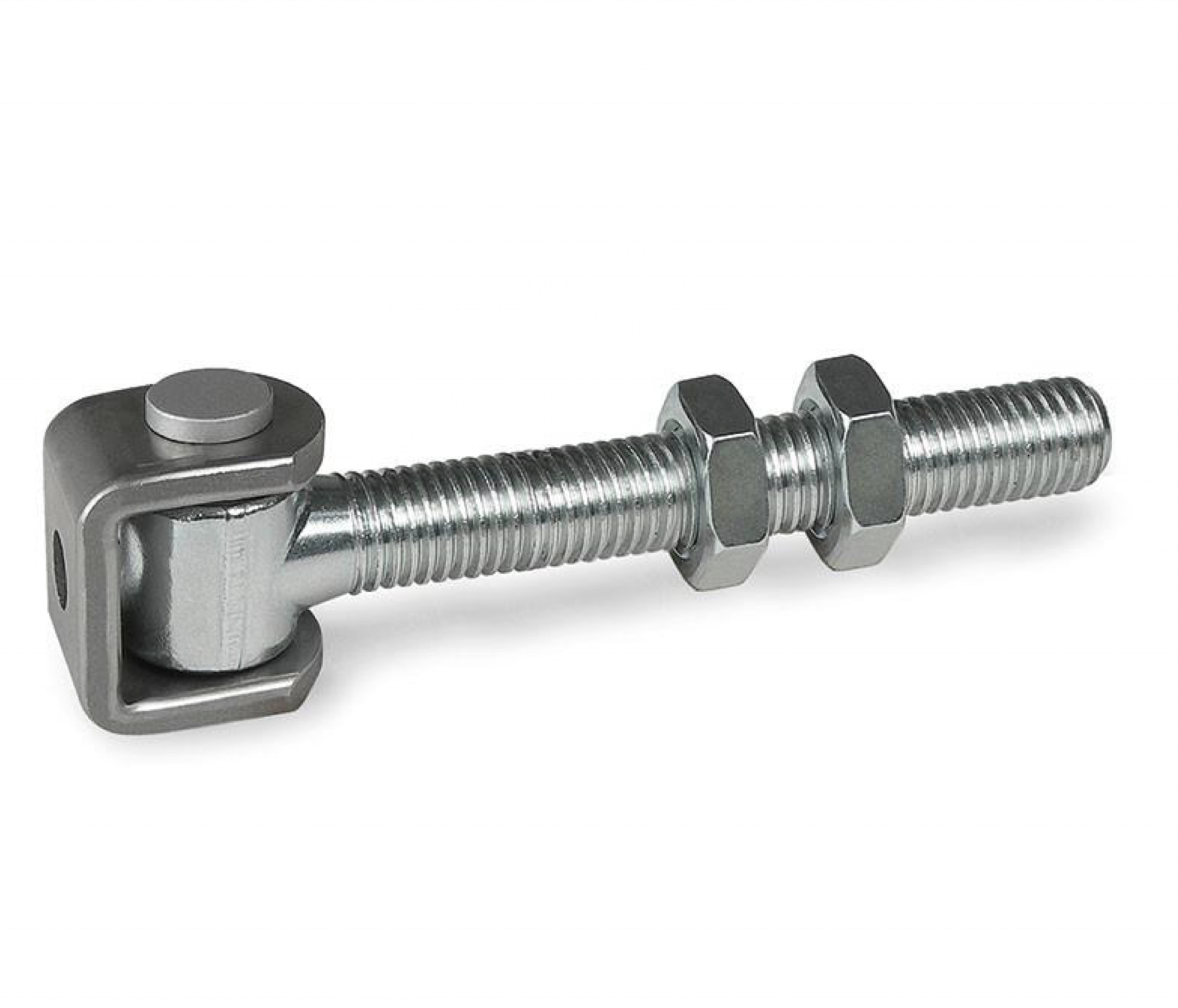 Correa Ajustable Para Puerta M12 De UHRIG - Parcialmente Galvanizada, Con Tuerca De Soldar Para Puertas De Jardín O Hierro