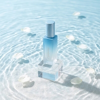 Botol Parfum Minyak Kaca Kotak Mini Mewah Kosong Anti Bocor Tutup Ulir 5ml/10ml/15ml Pompa Semprot Sablon Sutra Kotak Frost Jiangsu