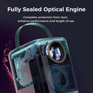 <span class=keywords><strong>Projecteur</strong></span> portable <span class=keywords><strong>VANKYO</strong></span> H300W HD 4k Mini Bluetooth Wi-Fi HDMII avec poignée et support - Product Image 2