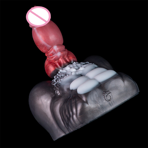 GEEBA Masturbateurs géants en forme de plug anal pour homme, jouets sexuels en silicone pour vagin et chatte, masturbateurs fantaisie avec godemichet - Product Image 5