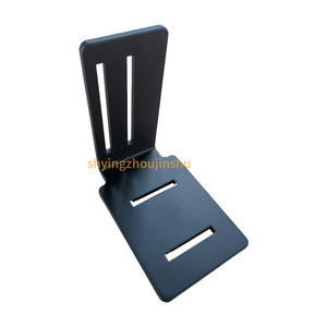 OEM lamiera personalizzata a forma di <span class=keywords><strong>L</strong></span> staffa angolare ad angolo di 90 gradi verniciatura a polvere staffa a <span class=keywords><strong>L</strong></span> in metallo di alluminio in acciaio inossidabile - Product Image 2