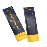 Mini paquet de bâton de poudre de protéine de marque privée pour l'emballage de sac de voyage de poudre d'électrolytes de la chaleur de poudre de boisson de supplément