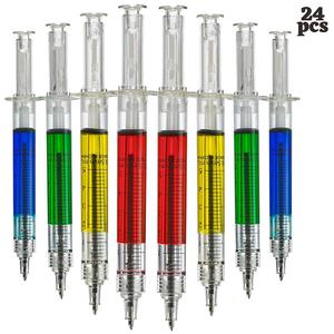 Stylos-seringues - Stylo rétractable amusant multicolore pour infirmières, étudiants en soins infirmiers, fournitures scolaires, anniversaires - Product Image 1