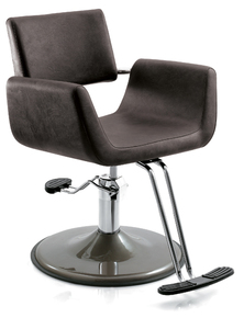 Fauteuil de Barbier DM Moderne et Luxueux, Chaise Pivotante de Haute Qualité pour Salon de Beauté, Matériel Métallique - Product Image 4
