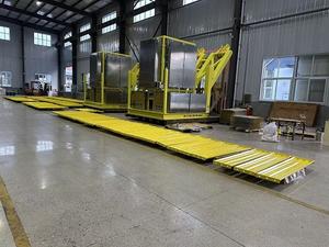 حاجز جداري للسكك الحديدية الصناعية في مكان العمل لأمن المخازن ، حارس الآلات - Product Image 6