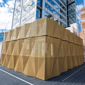 Thiết kế 3D tấm Ốp nhôm mặt tiền nhôm - Product Image 5