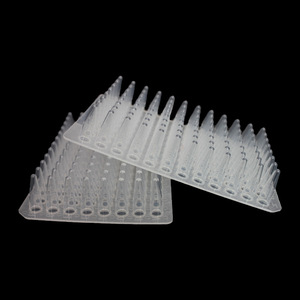 Placa de PCR Yongyue Medical de 96 pocillos, 200L, sin borde, transparente, de fondo plano, para uso en laboratorio. - Product Image 2