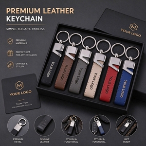Car Leather Keychain Luxury Auto Vehicle Remote Keys Holder Mens Brand Accessories Source Factory Custom Keyring