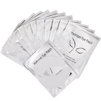 Patch de Gel sous les yeux rose violet jetable de haute qualité pour les patchs de coussinets pour les yeux d'extension de cils