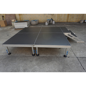 Aluminum event <b>stage</b> deck height adjustable performance <b>stage</b> - Product Image 5