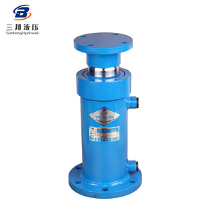 Cilindro Hidráulico de Doble Acción de 10T con Brida de 100 mm de Diámetro y Vástago de Pistón Personalizado - Product Image 1