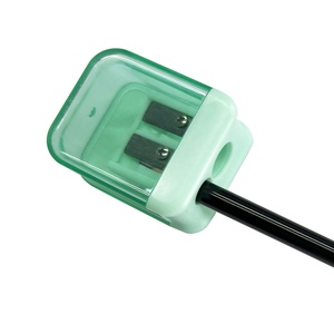 <span class=keywords><strong>Taille</strong></span>-crayons en plastique miniatures fantaisie pour enfants, vente en gros, 2 trous, 8 mm, 11 mm, <span class=keywords><strong>taille</strong></span>-crayons amusants pour enfants - Product Image 5