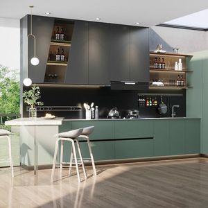 Ouxuan Furniture Paniers coulissants de cuisine en acier inoxydable avec rail à amortissement, Système de rangement pour toute la maison - Product Image 2