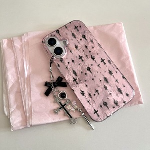 PH363 Pink Snake Adecuado para <span class=keywords><strong>iPhone</strong></span> 16promax Phone case 15pro High-end 14/<span class=keywords><strong>13</strong></span> Bow Strap Pendant - Product Image 2