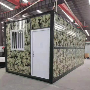 Mini casa contenedor portátil plegable prefabricada, Envío listo, 1 dormitorio, casa móvil plegable prefabricada para uso en centros comerciales y hoteles - Product Image 6