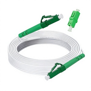Cable de Extensión de Fibra Óptica con Conectores LC/APC de Alta Velocidad y Durabilidad, Adaptador <span class=keywords><strong>Gratuito</strong></span> para Telecomunicaciones <span class=keywords><strong>Vodafone</strong></span> 1&1 M-net FRITZ (15m) - Product Image 1
