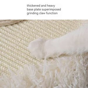 Kedi yatağı ve kedi atlama platformunu birleştiren demir sanat kedi tırmanma çerçevesi. Çok katmanlı tasarım. Büyük kediler için uzmanlaşmıştır. - Product Image 3