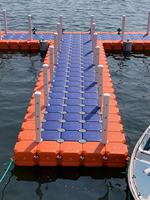 Sistema de Muelle de Pontón Flotante Modular de HDPE para Embarcaciones, Jet Skis, Yates y Marinas con Conexión de Bisagra Durad