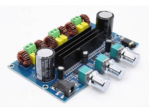 XH A305 BT 5.0 Kỹ Thuật Số Board Khuếch Đại TPA3116D2 Dual Core Hi-Fi 2.1 Kênh 2*50W + 100W - Product Image 4