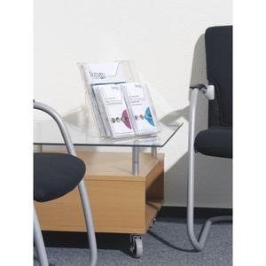 DURABLE - 8613-19 COMBIBOXX® brochure holder set XL <b>A4</b>, 1/3 <b>A4</b> vertical DISPLAY STANDS, INFORMATION SYSTEMS AND <b>WHITEBOARDS</b> - Product Image 3
