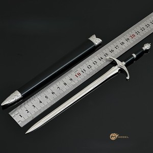 พวงกุญแจดาบโลธริกอัศวินจากดาร์กโซลส์ ขนาด 22 ซม. ดาบโลหะผสมสังกะสีแบบไม่คม ของสะสมงานฝีมือโลหะ ของขวัญ ของเล่นดาบเหล็ก - Product Image 6