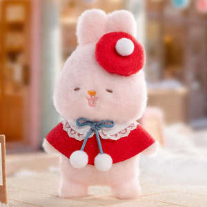 Boîte mystère en peluche <span class=keywords><strong>Momo</strong></span> Bunny Vitality Wardrobe, figurine tendance du lapin <span class=keywords><strong>Momo</strong></span>, joli porte-clés pour sac - Product Image 4