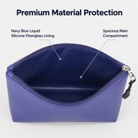 Fournisseur et fabricant de sacs de documents résistants au feu en cuir PU marine OEM/ODM, avec doublure en fibre de verre et silicone liquide ignifuge