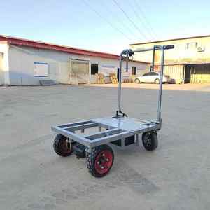 Chariot à plat électrique à 4 roues à batterie à bas prix en gros d'usine Capacité de 800 à 1000kg Personnalisation OEM - Product Image 5