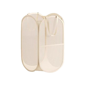 <b>Toy</b> <b>Storage</b> <b>Basket</b> Round Large Capacity With Mesh Design For Kids Room Organizing <b>Toys</b> And Plush Dolls Horizontal Or Vertical - Product Image 5
