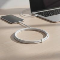 Câble STONGWIRE OEM 60W 3A USB-C Type-C à charge rapide, blindage tressé, conducteur en cuivre pur, nylon, 1m pour iPhone 15/16 Pro