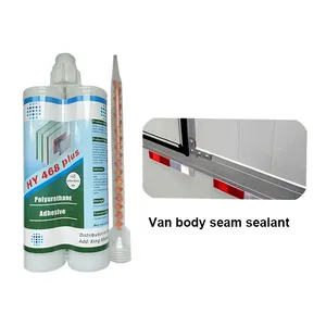 HY468 Car Windshield Rubber Auto Glass Rubber Adhesive Sealant Car Sunroof Sealant Bicomponent Polyurethane Sealant