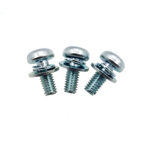 สกรูหัว Torx แบบ DIN7985 ISO7045 ผลิตจากเหล็กกล้าคาร์บอน พร้อมแหวนล็อคแบบสปริงและแหวนรองธรรมดา - Product Image 4