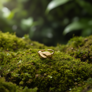 Fashion <b>Rings</b> PVD Gold Plated 316L Stainless Steel Sustainable Resistant Design - Product Image 3