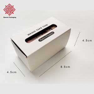 Baoren Retro RTS Juego de 8 Rollos de Cinta Adhesiva de Papel con Patrón Floral a Cuadros, Fácil de Rasgar, Adhesivo Acrílico, Decoración del Hogar, Decoración de Cuadernos - Product Image 5