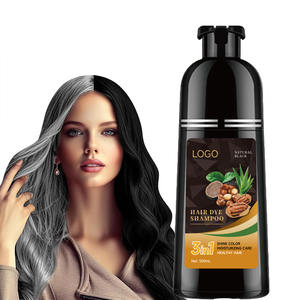 Formule à base de plantes pour réparer les <span class=keywords><strong>cheveux</strong></span> abîmés, coloration capillaire naturelle en crème, permanente, couvre les <span class=keywords><strong>cheveux</strong></span> <span class=keywords><strong>gris</strong></span> rapidement, couleur longue durée - Product Image 1