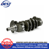 Kit de révision moteur avec vilebrequin et bielles pour Hyundai Sonata Kia G4KE 2.4L 2006-2013 23410-2G200 23040-2G200