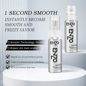 Suero reparador para el cabello ENZO de 100ML, aceite de queratina, vitamina <span class=keywords><strong>E</strong></span>, suero <span class=keywords><strong>Natural</strong></span> para el crecimiento del cabello profundamente nutritivo para cabello dañado - Product Image 2
