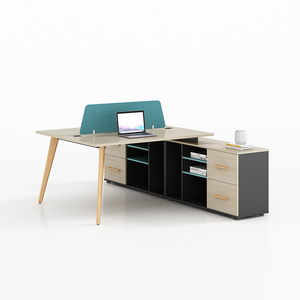 Modern Modular Office Furniture Cubicle Workstation <b>Table</b> Computer <b>Work</b> Station Desk - Product Image 3