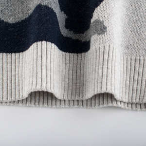 Children Winter Clothes Fashion Boy Camouflage Pattern Knitted Sweater Toddler Boy Wool Autumn Outdoor Wear - Product Image 3