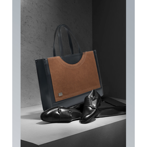 Sac à bandoulière rétro haut de gamme pour homme avec fermeture éclair, design jeune et contrastant, sacoche messager - Product Image 2