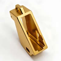 Carcasa de Aluminio Anodizado Mecanizado por CNC Personalizada, Cubierta de Aluminio de Precisión para Equipos Electrónicos