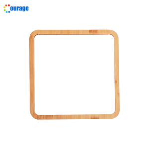 Varias formas de cama de bambú sublimación marco de fotos de impresión personalizada en blanco con buen precio - Product Image 4
