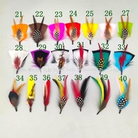 Ornamen Bros Bunga Topi Bulu Warna-warni DIY Buatan Tangan Desainer Modis Dekorasi Pernikahan Model Henan No. 1-86