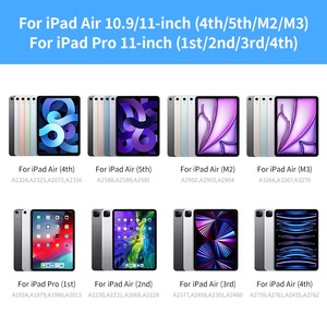 マジックワイヤレスキーボードiPad Air用10.9インチ/iPad Pro 11インチ/iPad Air 11インチ磁気、パワーディスプレイ、バックライトキー、明るさ - Product Image 5