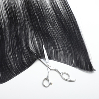 Extensions de cheveux humains vierges vietnamiens noirs 100 % naturels de qualité supérieure 12A, tissage Genius, pour salon, cheveux bruts super double drawn