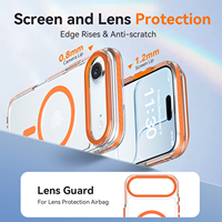 Coque de téléphone iPhone avec cadre d'objectif en métal, boutons métalliques, protection de haute qualité, antichoc, magnétique, vente en gros, directement de l'usine
