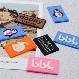 Wholesale Eco-Friendly Laser Cut Custom Logo 3D UV Thick Heat <b>Transfer</b> TPU Silicone <b>Stickers</b> Customizing Garments Shoes Bags - Product Image 3