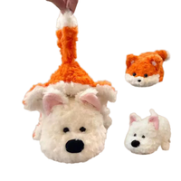 Nouveau produit Bad Friends jouets en peluche renard abeille tortue requin jouets en peluche transformer beau cadeau jouets en peluche animaux pour enfants