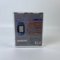 Boîte de protection moderne pour Game Boy Advance en acrylique écologique de haute qualité, étui portable résistant à l'eau pour jeux vidéo
