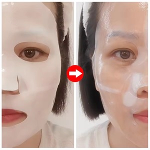 Mascarilla Facial de Extracto de Frutas Naturales de Marca Privada, 25 ml, Vitamina C, Fresa y Miel, Iluminadora e Hidratante - Product Image 3